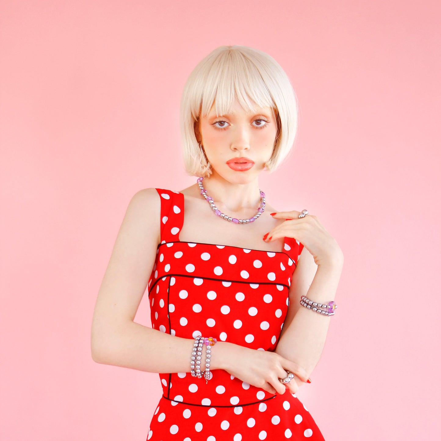 Purple Heart Necklace