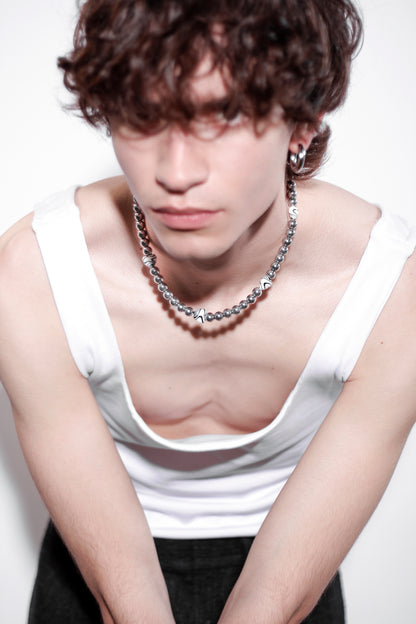 Zebra Heart Necklace