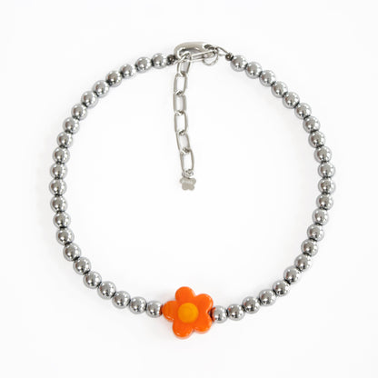 Bloom Orange Necklace