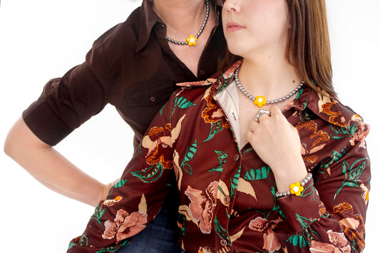 Bloom Yellow Necklace