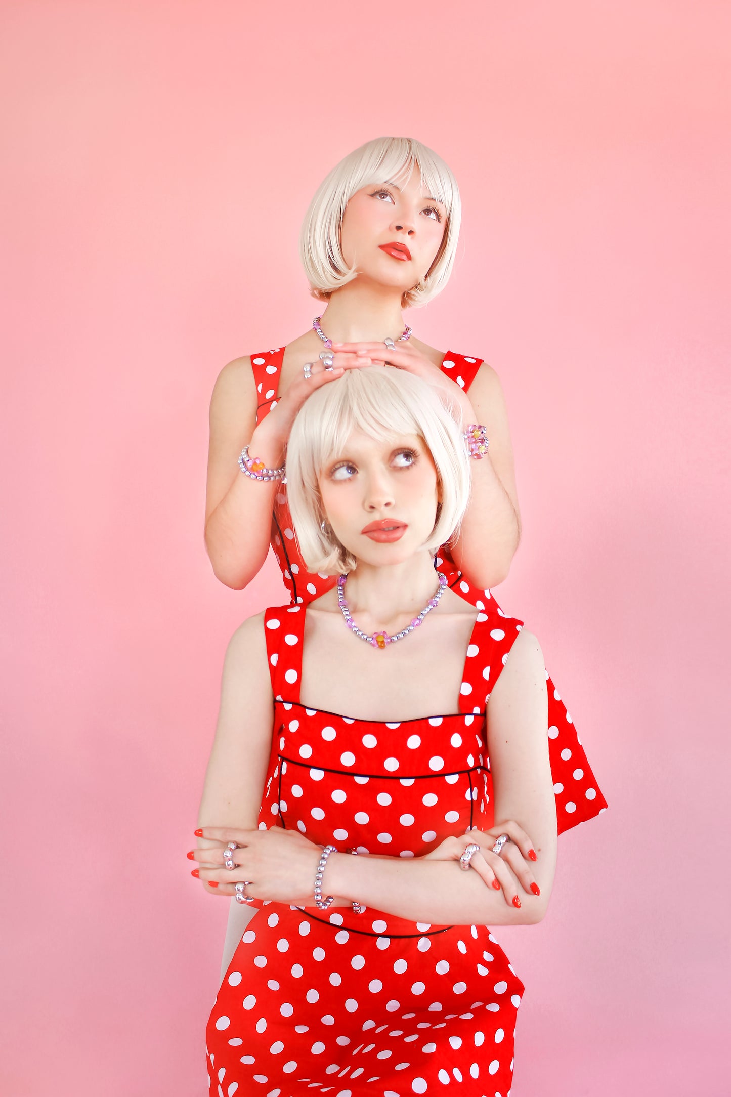 Flower Power Purple Necklace