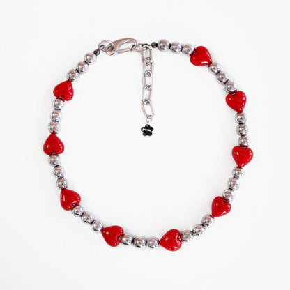 Red Heart Necklace